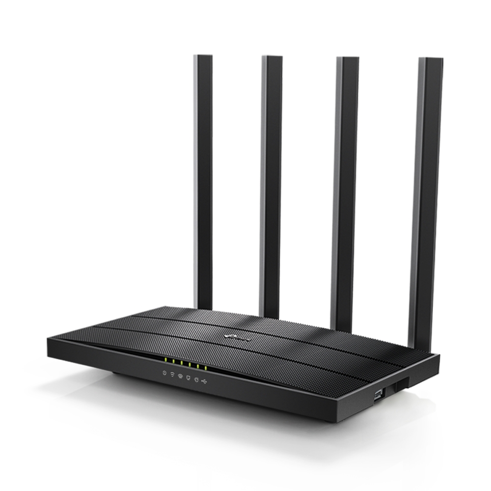 Роутер TP-LINK Archer C6U AC1200 10/100/1000BASE-TX/4G ready Black - купить в  Вологде в интернет-магазине Pult.ru